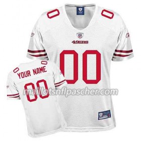 Maillot San Francisco 49ers Custom Blanc - Femme